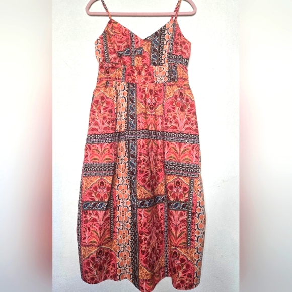 Colorful Patchwork Maxi Dress,Old Navy. Size M - Picture 8 of 10